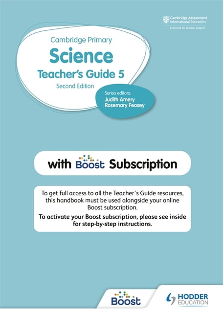 Cambridge Primary Science Teacher's Guide Stage 5 with Boost Subscription: Hodder Education Group, (Paperback)