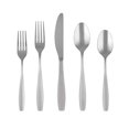 thumbnail image 1 of Cambridge Raritan Satin Mirror 20-Piece Stainless Steel Flatware Set (Service for 4), 1 of 8
