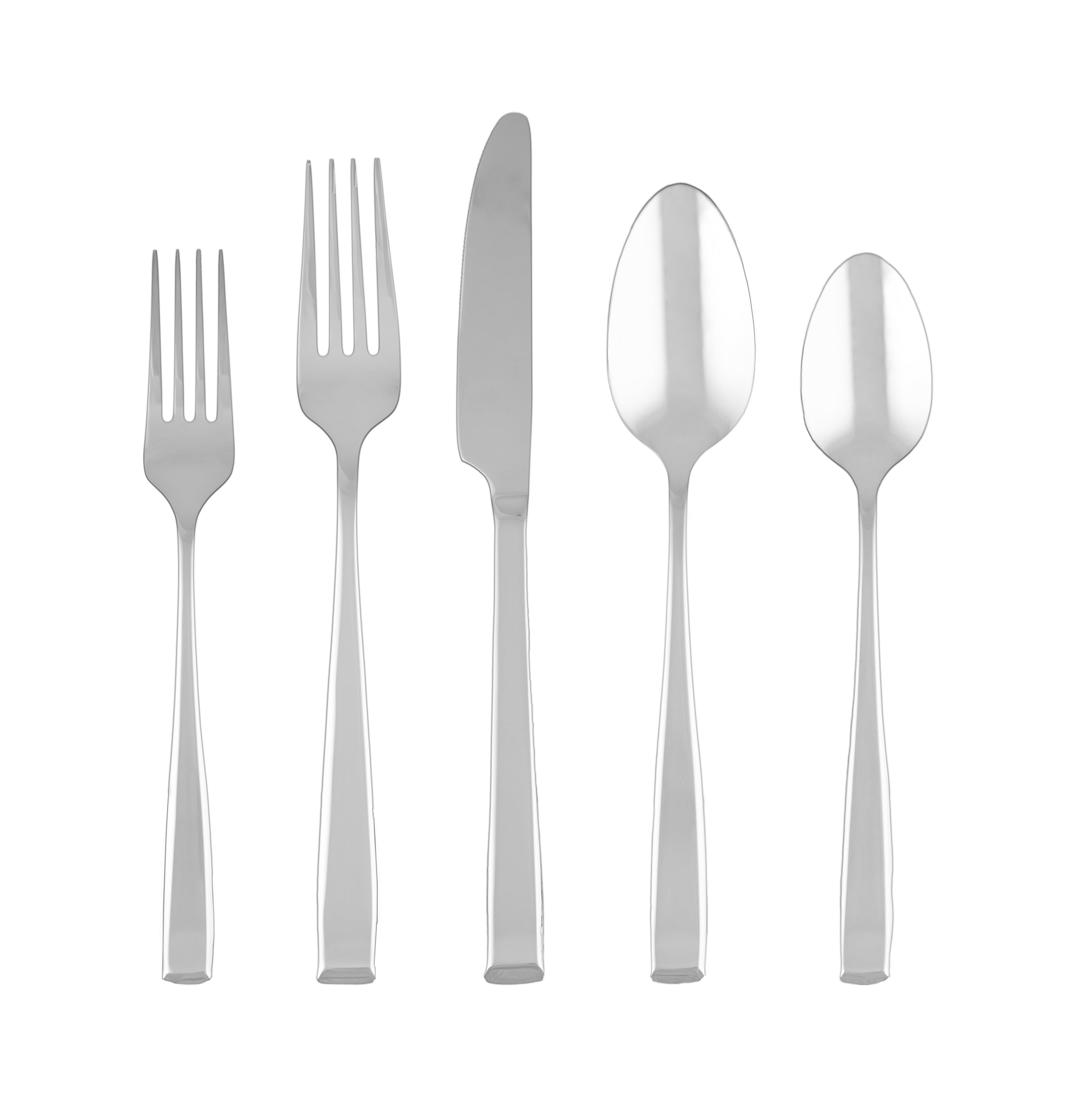 Cambridge Readington Mirror 20-Piece Stainless Steel Flatware Set