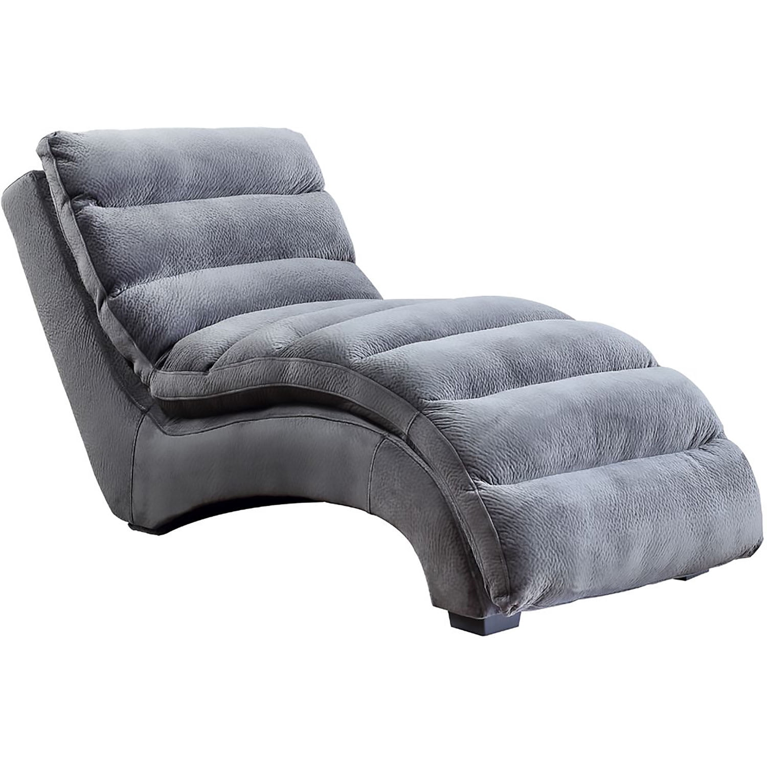 Cambridge Savannah Microfiber Chaise Lounge in Gray - Walmart.com