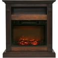 thumbnail image 1 of Cambridge Sienna 34" Electric Fireplace Mantel Heater with Charred Log Display, 1 of 17
