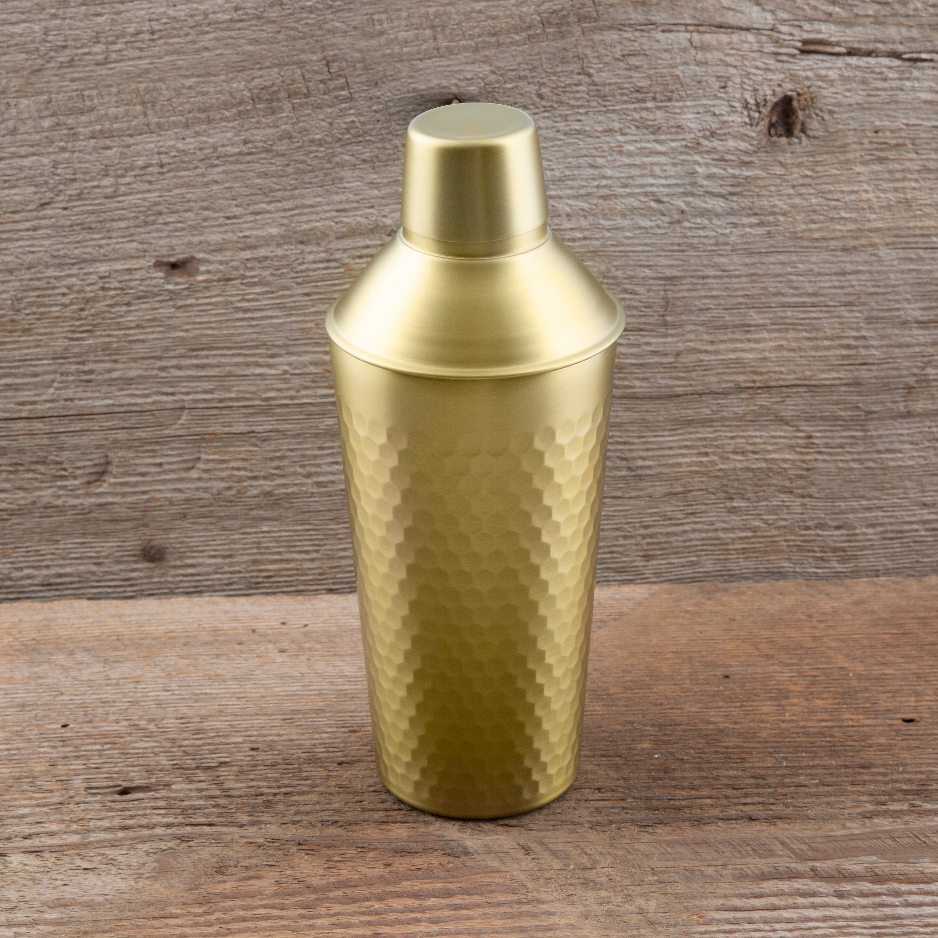 Cambridge Silversmiths 20 oz Insulated Gold Faceted Shaker - 20 ounce