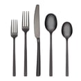 thumbnail image 1 of Cambridge Silversmiths Beacon Black Sand Mirror 20-Piece Flatware Set, Service for 4, 1 of 2