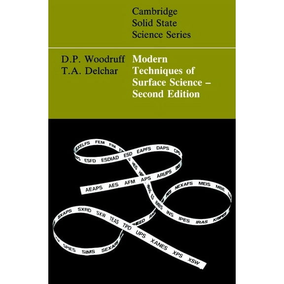 Cambridge Solid State Science Modern Techniques of Surface Science, (Paperback)