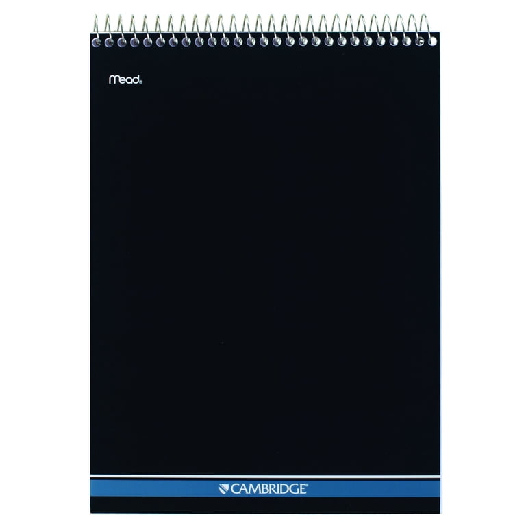 Mead Cambridge Topbound Stiff-Back College Ruled Notebook, 70