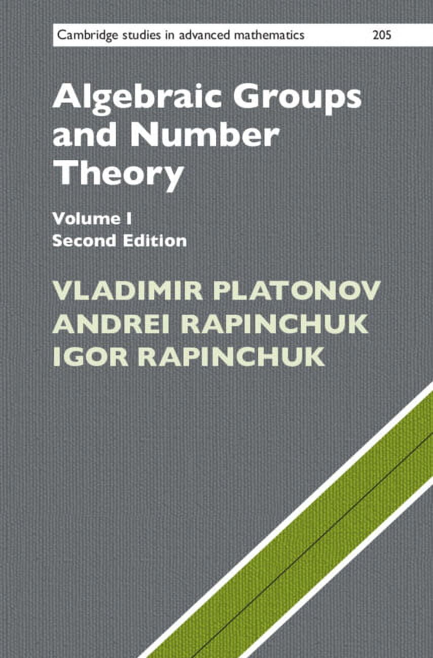 Cambridge Studies in Advanced Mathematic Algebraic Groups and Number ...