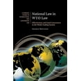 thumbnail image 1 of Cambridge Studies in International and C National Law in Wto Law: Effectiveness and Good Governance in the World Trading System, Book 55, (Paperback), 1 of 1