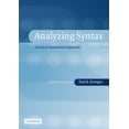 thumbnail image 1 of Cambridge Textbooks in Linguistics Analyzing Syntax: A Lexical-Functional Approach, (Paperback), 1 of 1