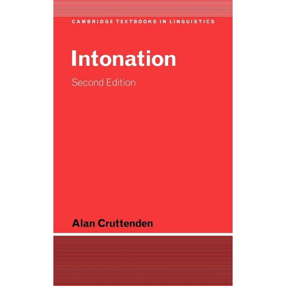Cambridge Textbooks in Linguistics Intonation, (Hardcover)