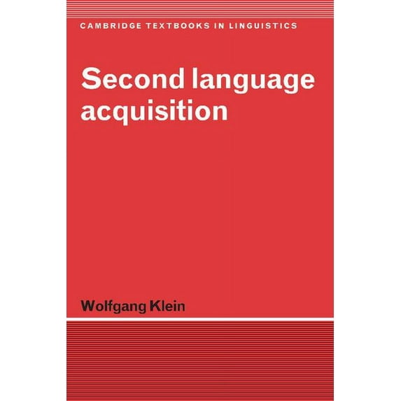 Cambridge Textbooks in Linguistics Second Language Acquisition, (Paperback)