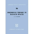 thumbnail image 1 of Cambridge Tracts in Mathematics Fredholm Theory in Banach Spaces, Book 86, (Paperback), 1 of 1