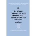 thumbnail image 1 of Cambridge Tracts in Mathematics Random Variables and Probability Distributions, Book 36, (Paperback), 1 of 1