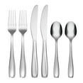 thumbnail image 1 of Cambridge Waylen Mirror Silverware Set ‚Äì Two 3 Piece Settings | 2 Dinner Forks, 2 Dinner Knives and 2 Teaspoons, 1 of 4