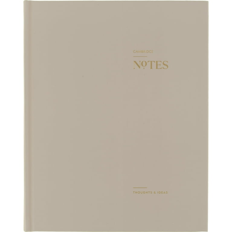 Cambridge WorkStyle Hardcover Notebook, 8” x 10 1/8”, Medium