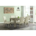 thumbnail image 1 of Cambridge Wyeth Dining 7-Piece Set in Natural Rustic with Table and 6 Fabric Side Chairs, 1 of 12
