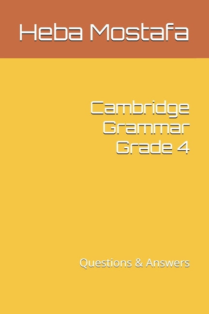 Cambridge grammar grade 4: questions & Answers, (Paperback)