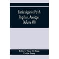 thumbnail image 1 of Cambridgeshire Parish Registers. Marriages (Volume Vii), (Paperback), 1 of 1