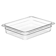thumbnail image 1 of Cambro 22CW 4.1 qt Capacity, 12-3/4" Length x 10-7/16" Width x 2-1/2" Depth, Camwear Clear Polycarbonate Half Size Food Pan, 1 of 2