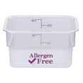 thumbnail image 1 of Cambro 2SFSCW441 2QT Allergen-Free Clear Graduated Camsquare, 1 of 5