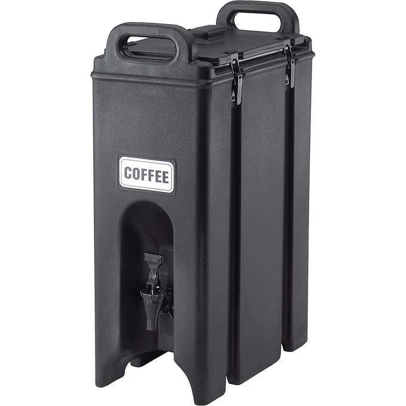 Cambro Camserver Beverage Dispenser, 3 Gallons, Black