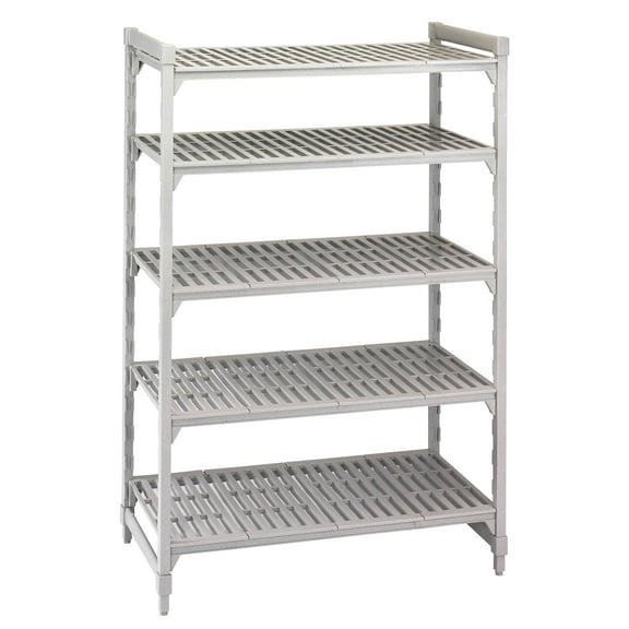 Cambro CPU244884V5PKG Camshelving 24 x 48" x 84" 5-Shelf Vented Kit"