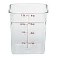 thumbnail image 1 of Cambro Clear 8QT Square Food Container 8SFSCW135, 1 of 2