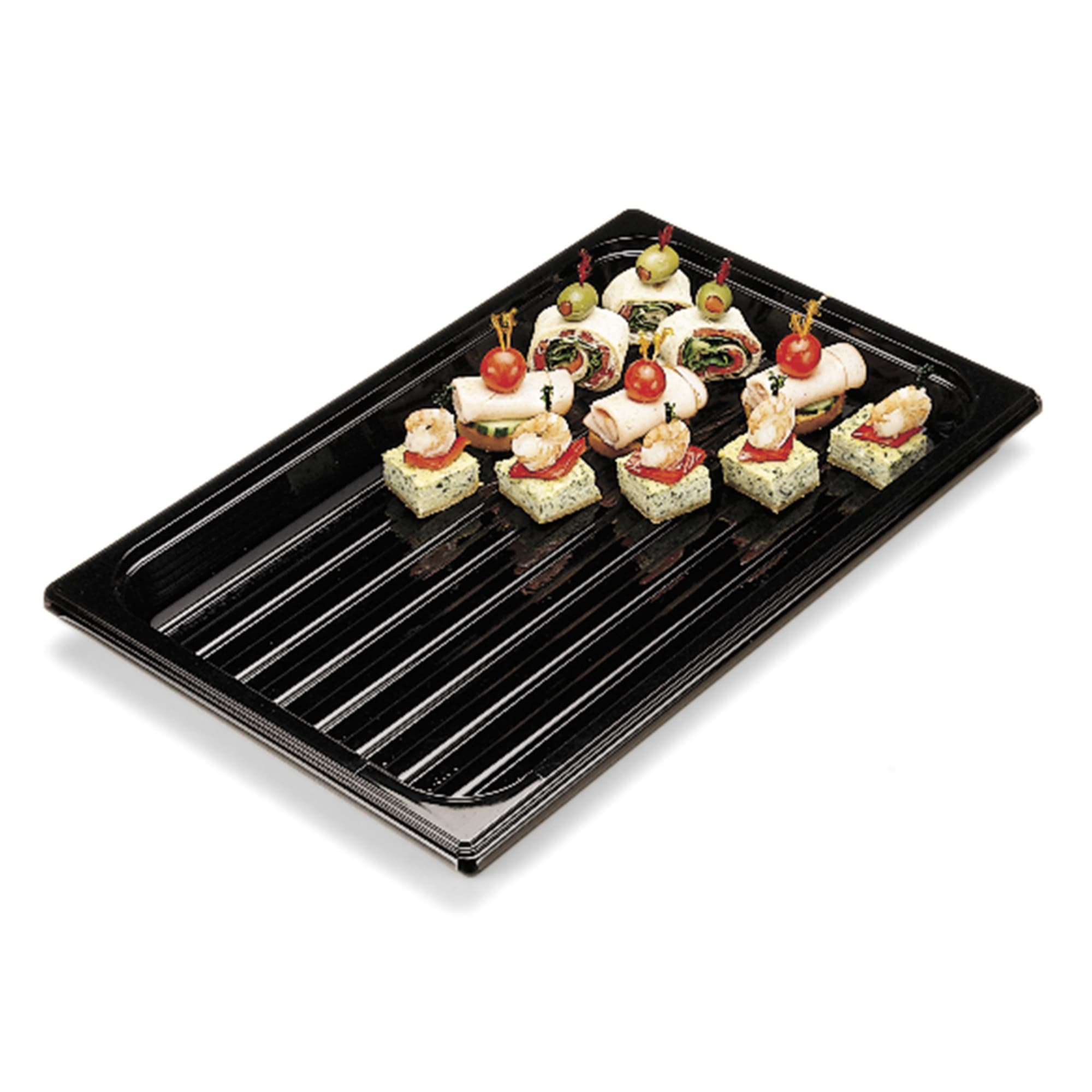 Rectangle Display Tray Cambro DT1220CW110 Rectangular Display Tray - 12