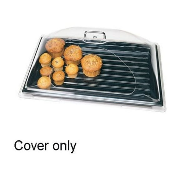 Cambro DD1220SCW135 Camwear Clear Dome Cover with Side Cut