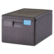 Cambro EPP180SW110 Black Top Loading Cam GoBox Catering Box