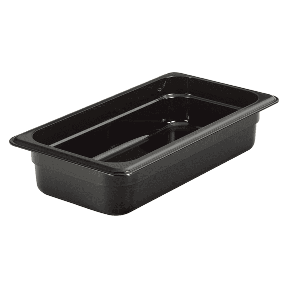 Cambro Food Pan 1/3 X 2" Camwear Black
