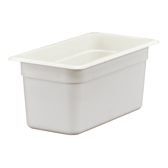 Cambro Food Pan 1/3 X 6" Camwear White