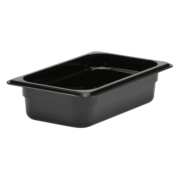 Cambro Food Pan 1/4 X 2" Camwear Black