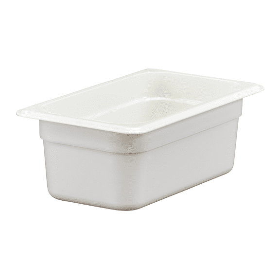 Cambro Food Pan 1/4 X 4" Camwear White