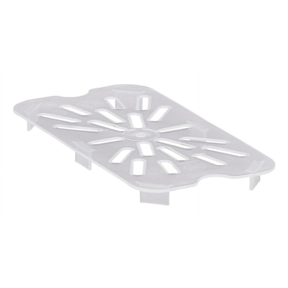 Cambro Food Pan Drain 1/4 Polypropylene Translucent