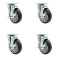 thumbnail image 1 of Cambro H06001 Dish Caddies Swivel Caster with Brake Replacement Set – SCC, 1 of 2