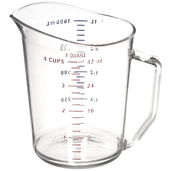Cambro Manufacturing 100MCCW135 Camwear Measuring Cup 1 qt 1 Each