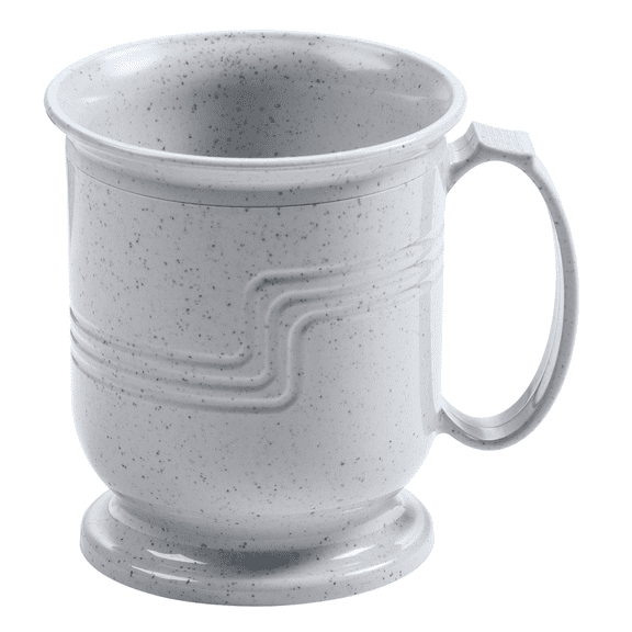 Cambro Meal Delivery 8 Ounce Mug Speckled Gray