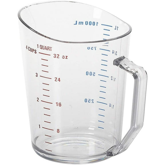 Cambro Measure Cup 1 Quart Clear (100MCCW135)