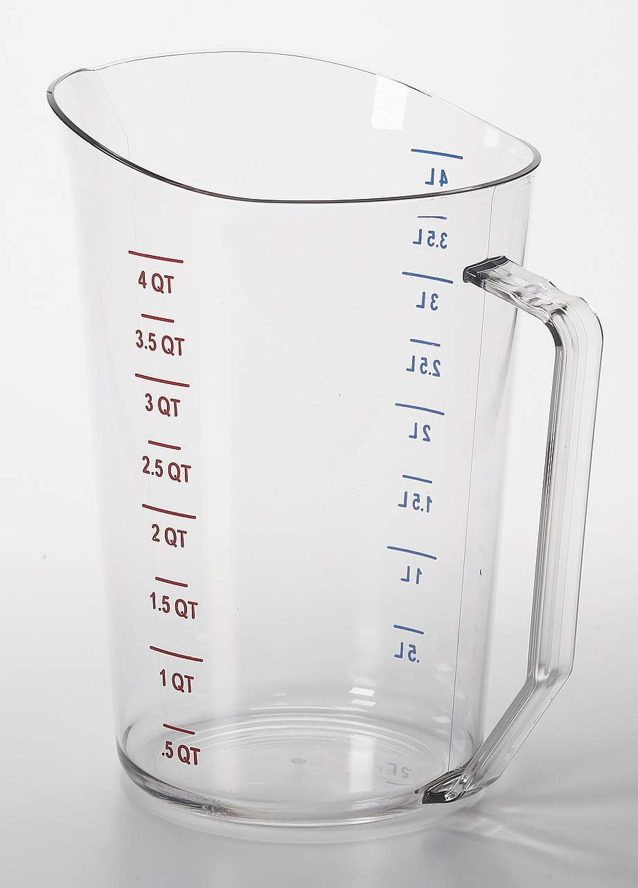 WhiteRhino 4 Cup Glass Measuring Cup,34oz Borosilicate Measuring Cup for  Kitchen,Baking