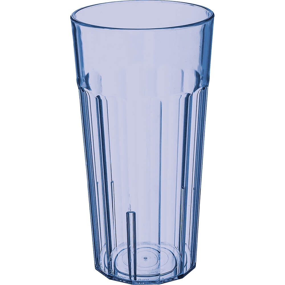 Cambro 16 Oz Newport Clear Plastic Tumblers (Set Of 12) - Dishwasher Safe SAN Plastic