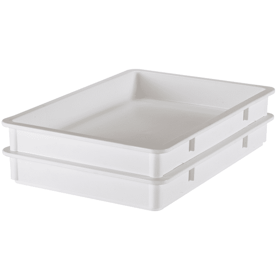 Cambro Pizza Dough Box 18" X 26" X 3" White