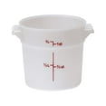 thumbnail image 1 of Cambro RFS1148 White Round Container 1 Qt, 1 of 2