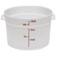 thumbnail image 1 of Cambro RFS12148 White Round Container 12 Qt, 1 of 4