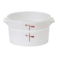thumbnail image 1 of Cambro RFS2148 White Round Container 2 Qt, 1 of 2