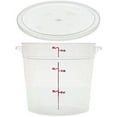 thumbnail image 1 of Cambro RFS6PP190 Camwear 6-Quart Round Food Storage Container with Lid, 1 of 3
