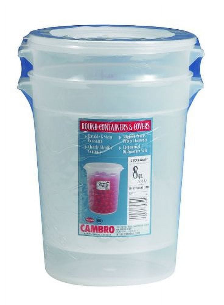 https://i5.walmartimages.com/seo/Cambro-RFS8PPSW2190-8-Quart-Round-Food-Storage-Container-with-Lid-Set-of-2_1afe15d3-f088-4e4e-96ac-d230185e7579.067907a751d5f9cd3b8c7ac9c3577cad.jpeg