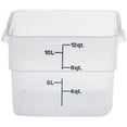 thumbnail image 1 of Cambro Translucent 12QT Square Food Container 12SFSPP190, 1 of 2