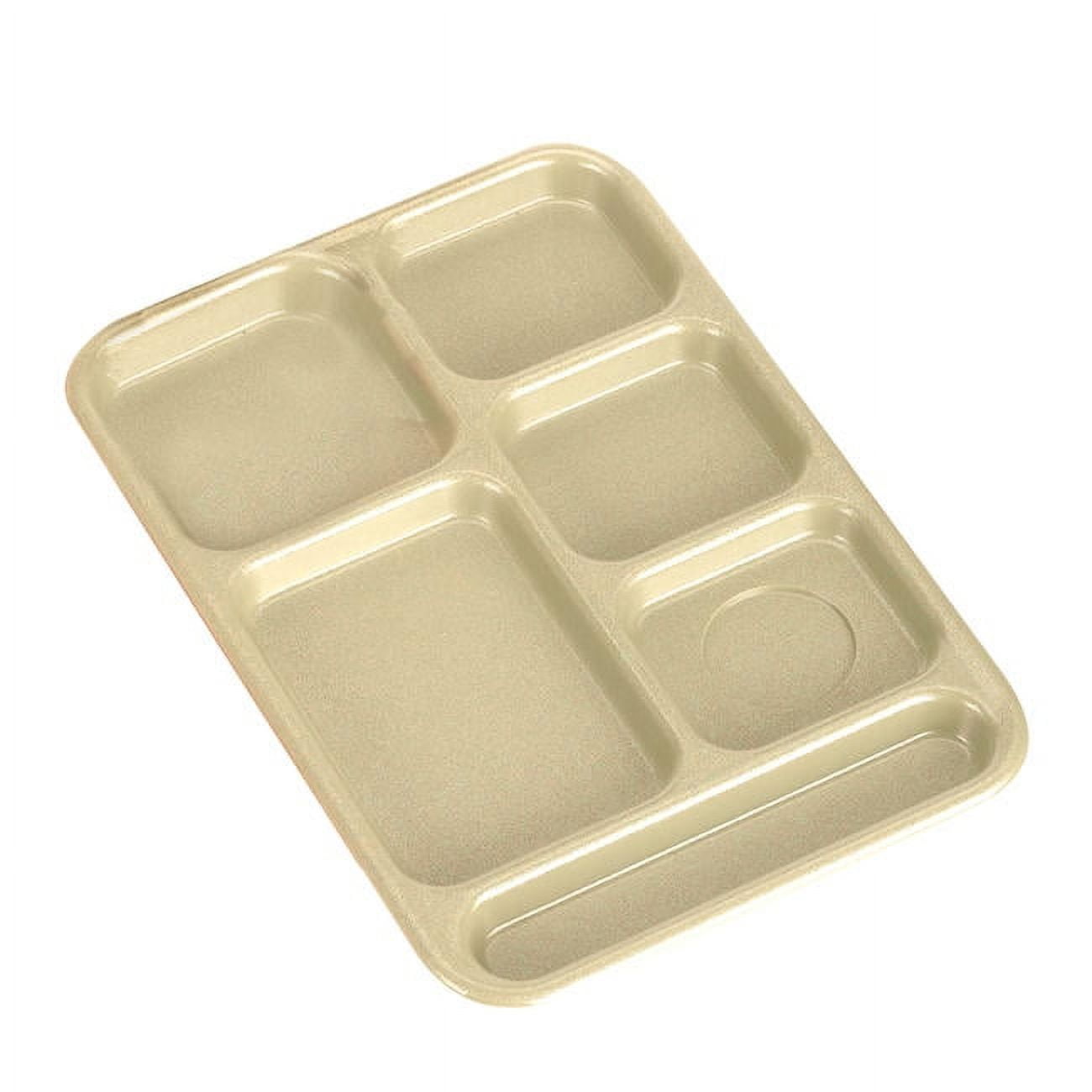 Cambro Penny-Saver Tan Co-Polymer Compartment Cafeteria Tray - 14L x 10W