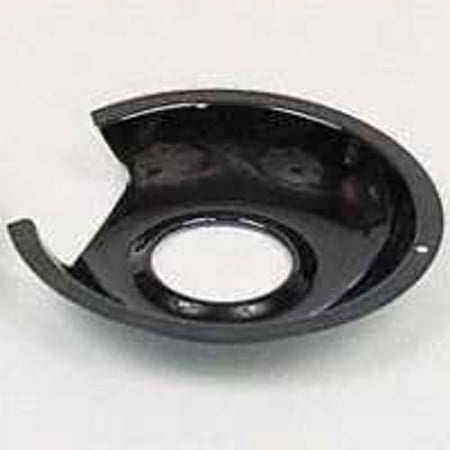 CAMCO 00593 Drip Pan, 8 in Dia, Porcelain