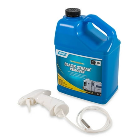 Camco 1 Gallon Pro Strength Black Streak Remover with Sprayer and Nozzle